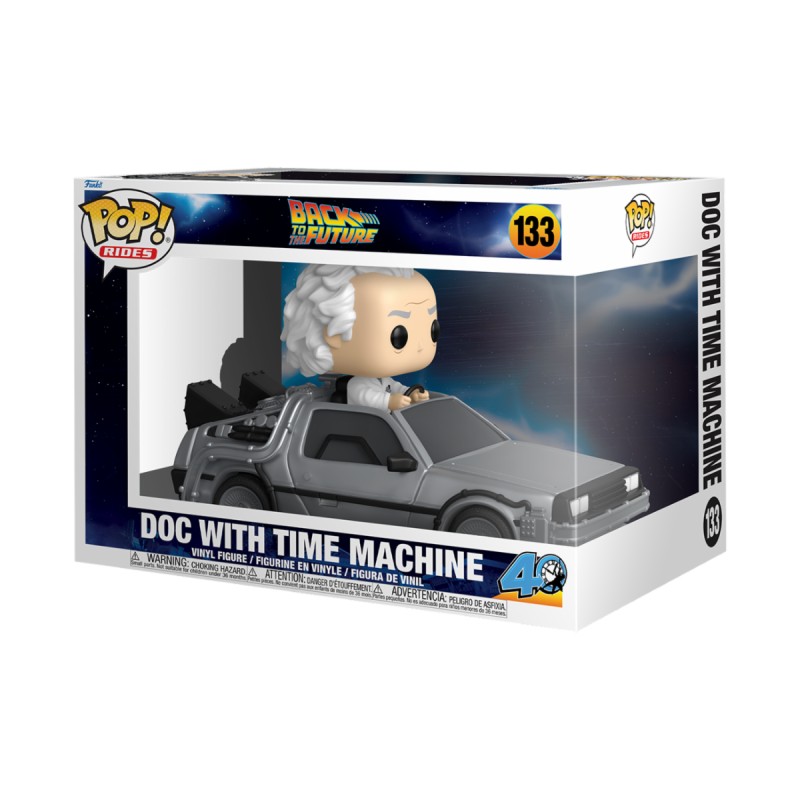 Pop Movies - Ride Deluxe - Back To The Future - Doc With Time Machine 133 Pop Movies - Ride Deluxe - Back To The Future - Doc With Time Machine 133